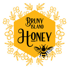 Bruny Island Honey Logo