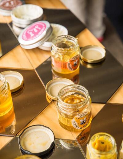 Honey tasting at Bruny Island Honey
