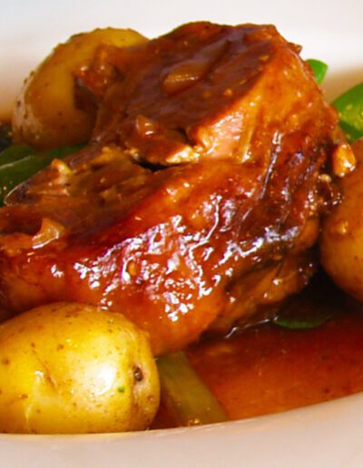 Example of lunch at Hotel Bruny