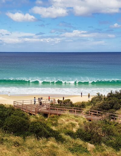 Beach from The Neck, Bruny Island, Tasmania
