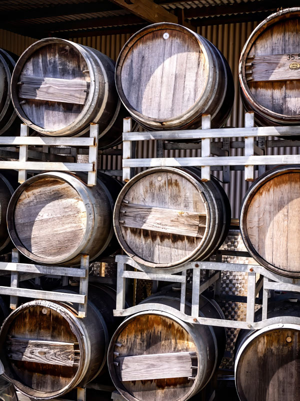 Barrels of Wine Bruny Island Tasmania